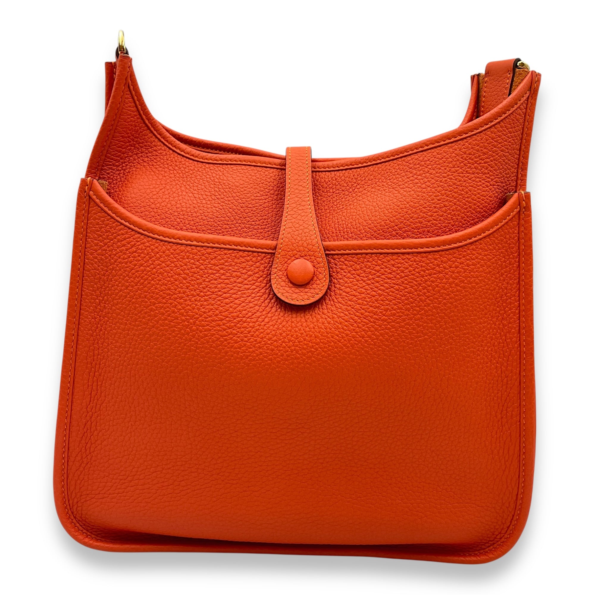 Evelyne III PM Feu in Clemence, Gold hardware