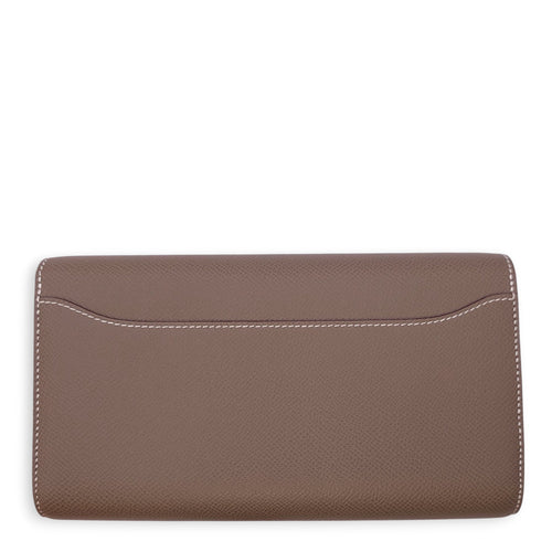 Constance To Go Etoupe Crossbody Bag in Epsom, Palladium hardware