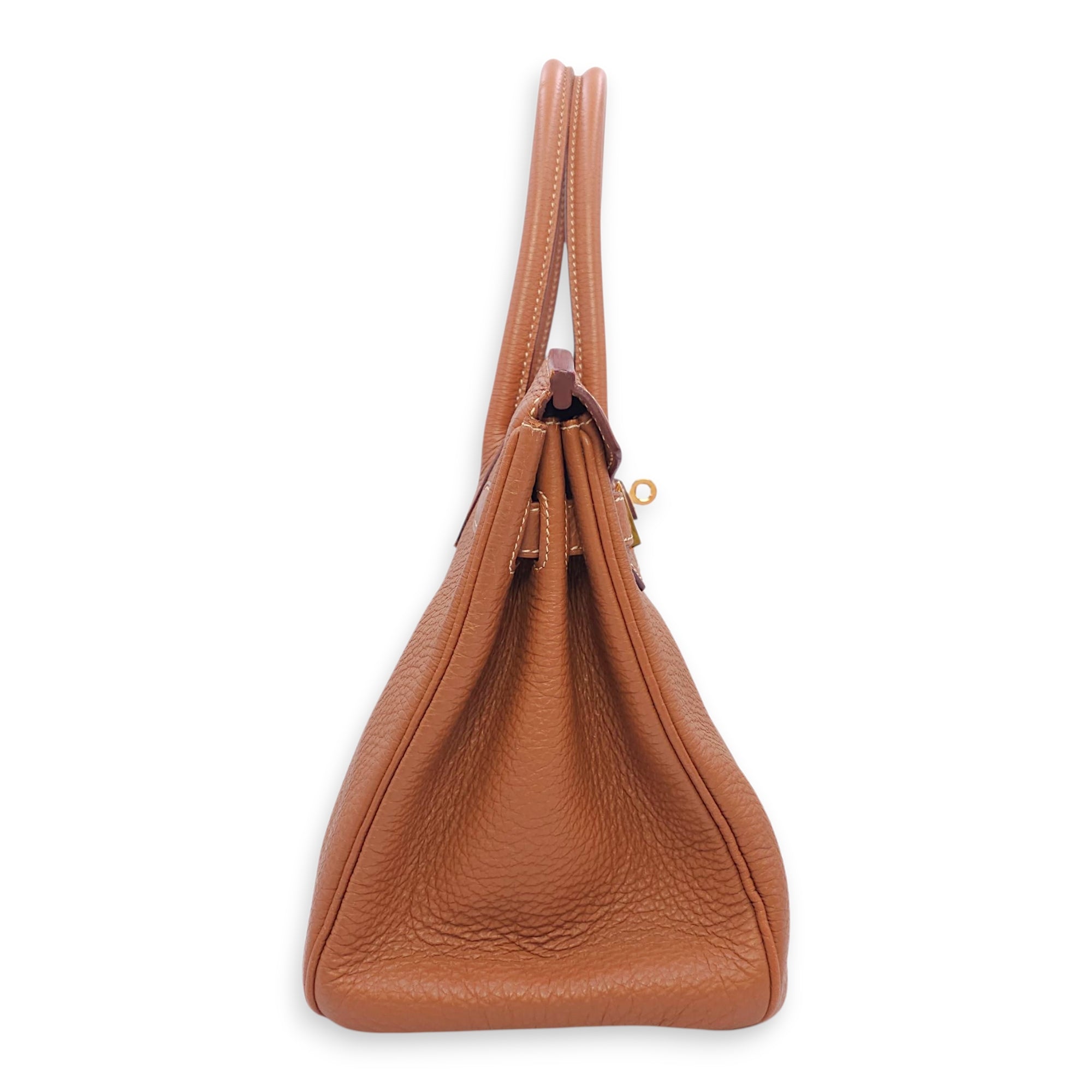Birkin 30 Gold in Togo, Gold hardware