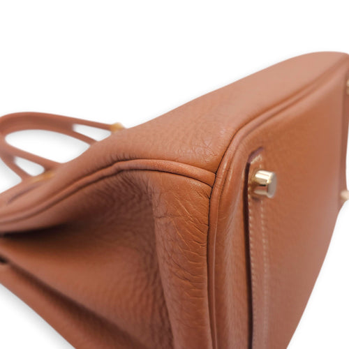 Birkin 30 Gold in Togo, Gold hardware