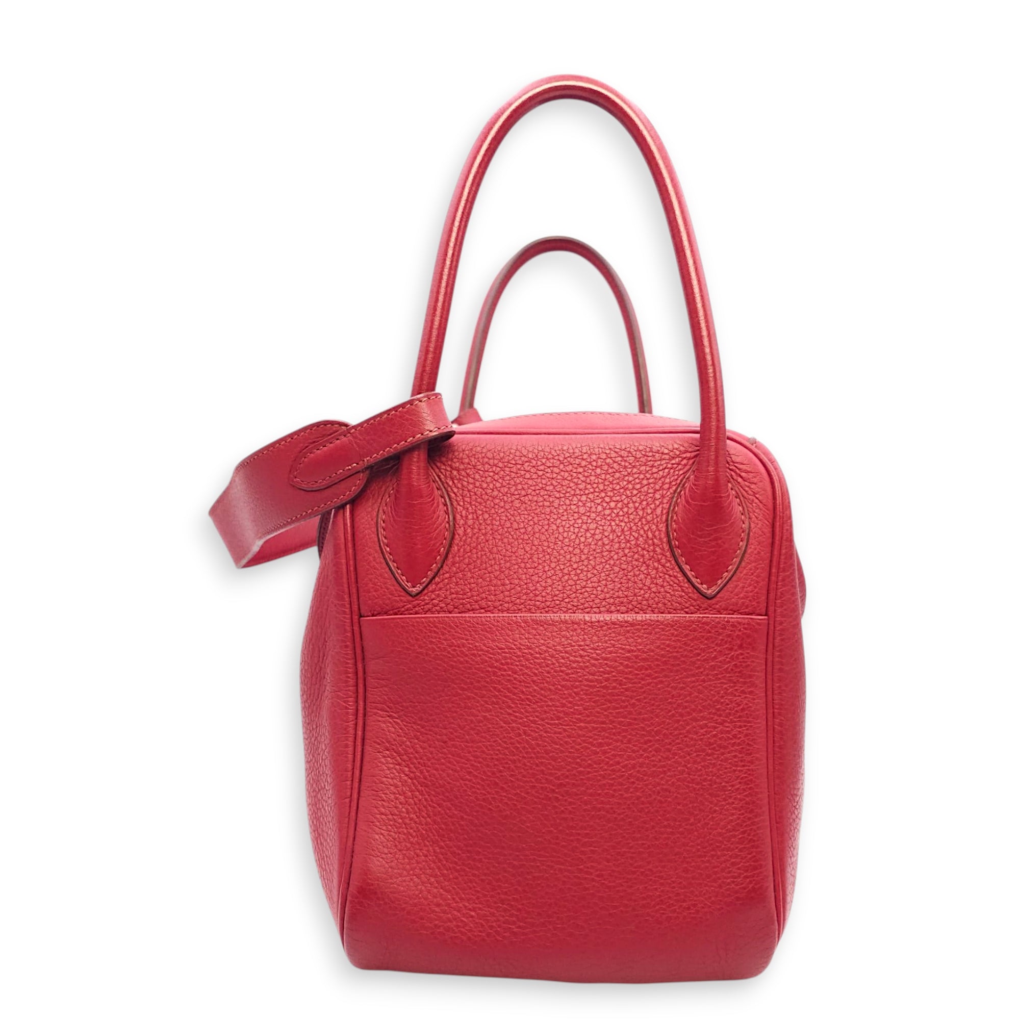 Lindy 30 Rouge Garance in Clemence, Palladium hardware