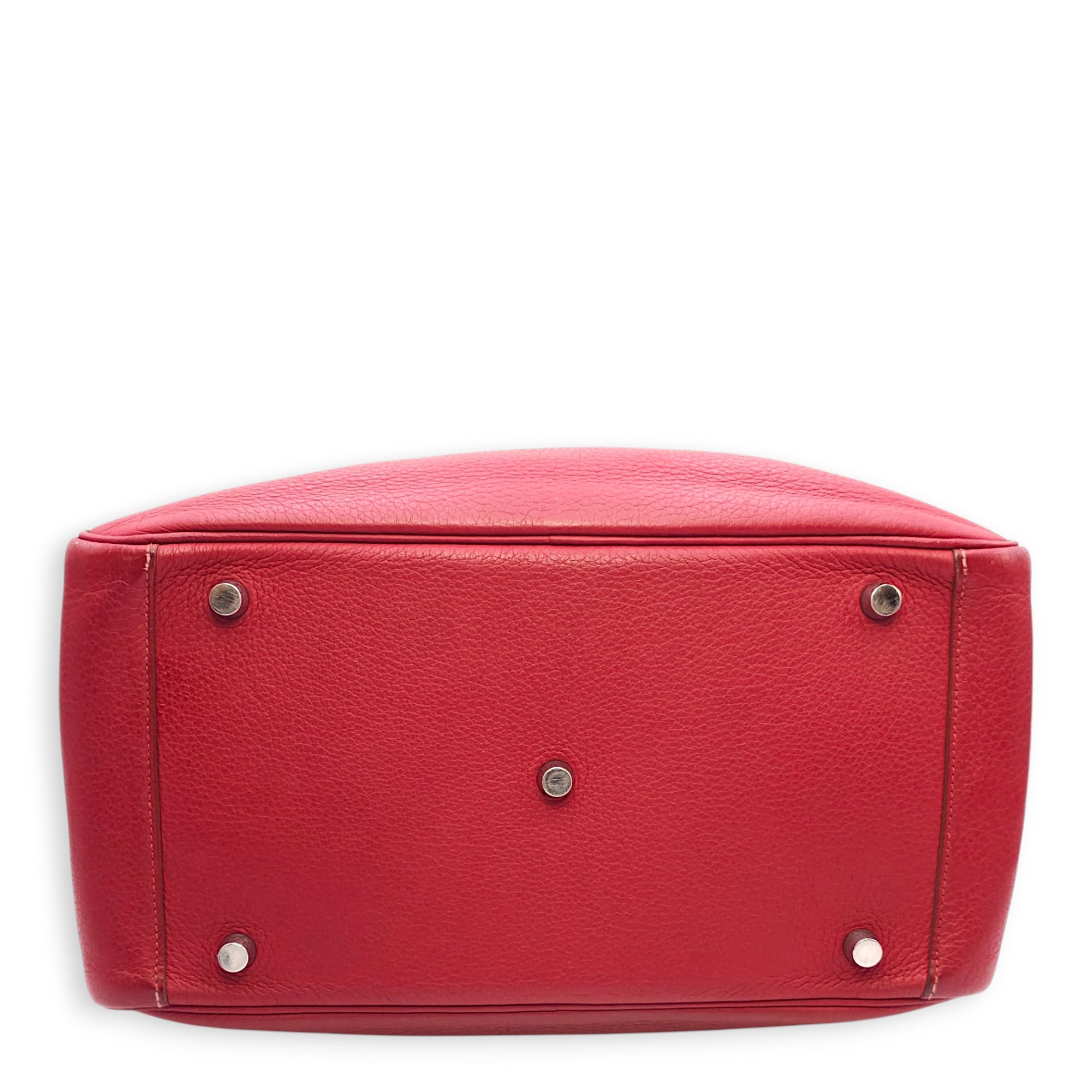 Lindy 30 Rouge Garance in Clemence, Palladium hardware