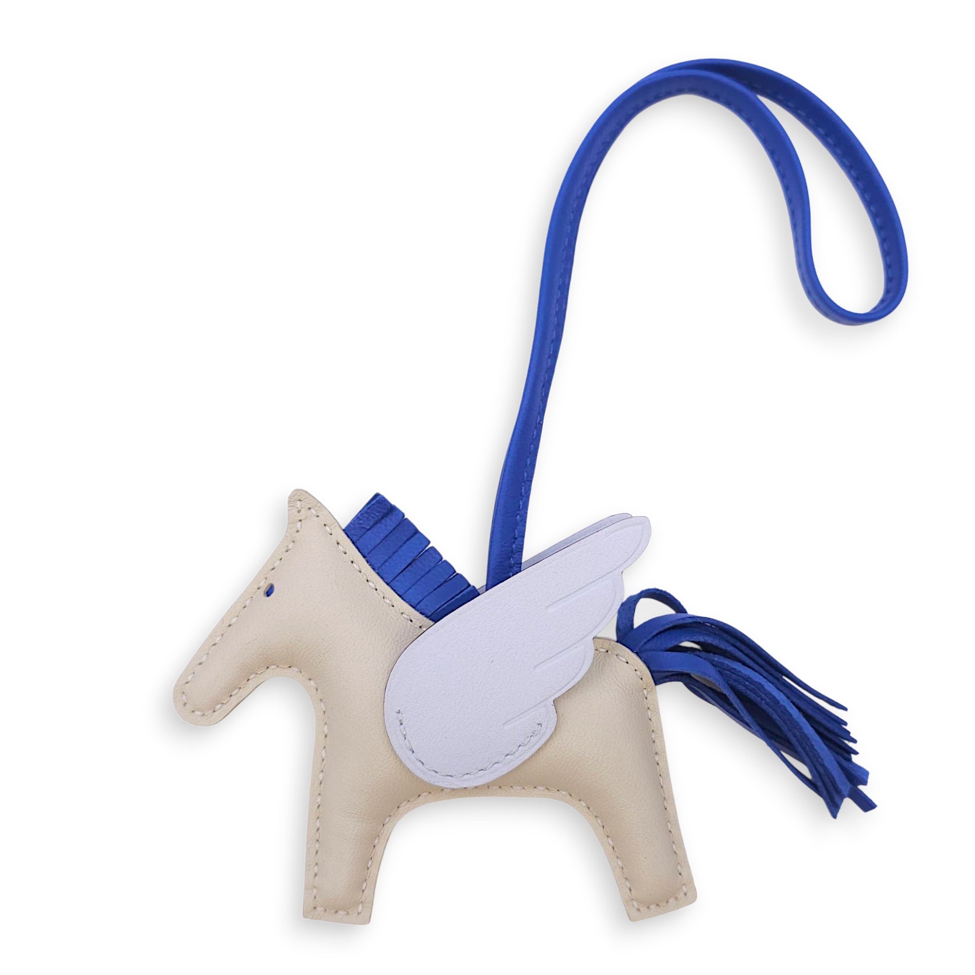 Pegasus PM Craie/Blue Brume/Blue France Charm in Milo/Swift