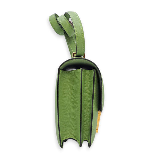 Constance 18 Vert Criquet in Epsom, Gold hardware
