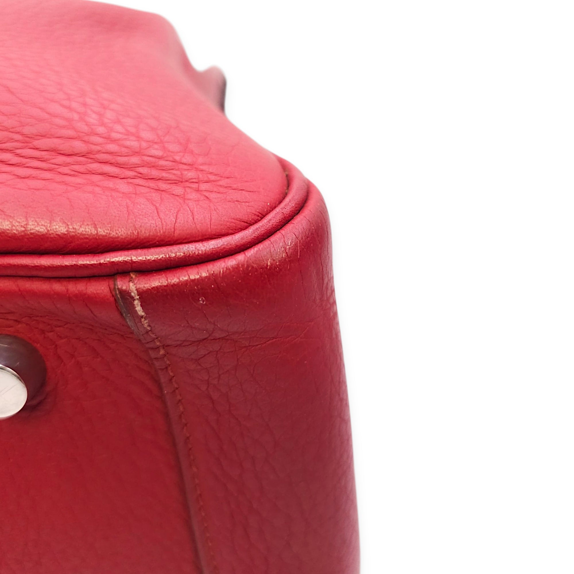 Lindy 30 Rouge Garance in Clemence, Palladium hardware