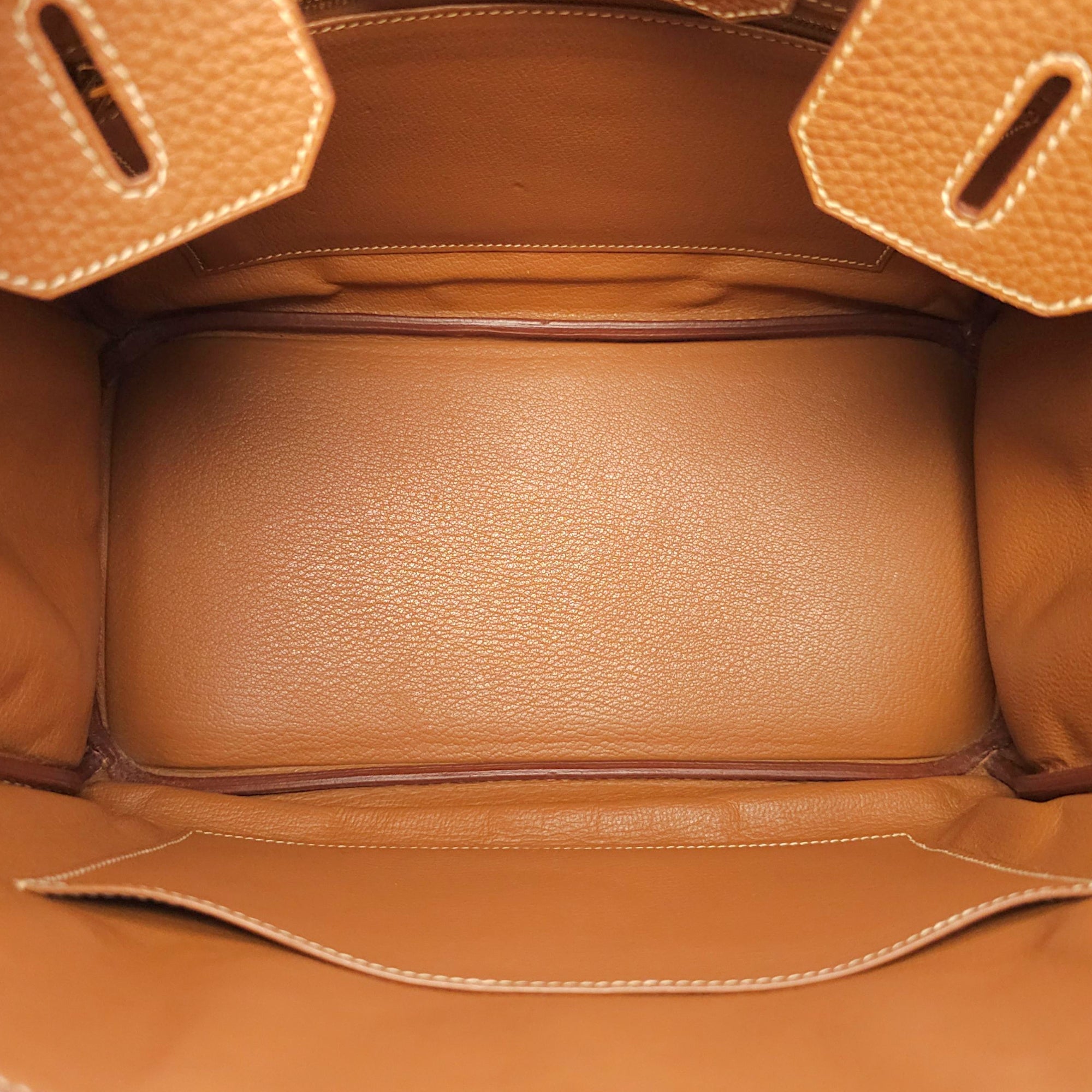 Birkin 30 Gold in Togo, Gold hardware
