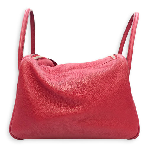 Lindy 30 Rouge Garance in Clemence, Palladium hardware