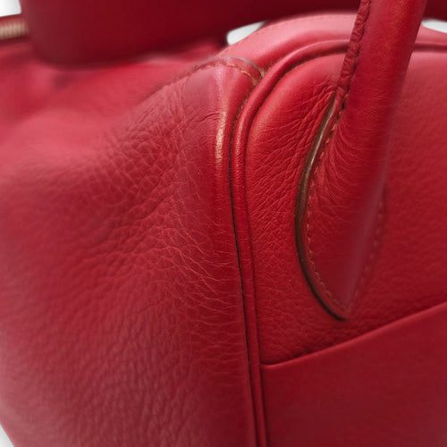 Lindy 30 Rouge Garance in Clemence, Palladium hardware