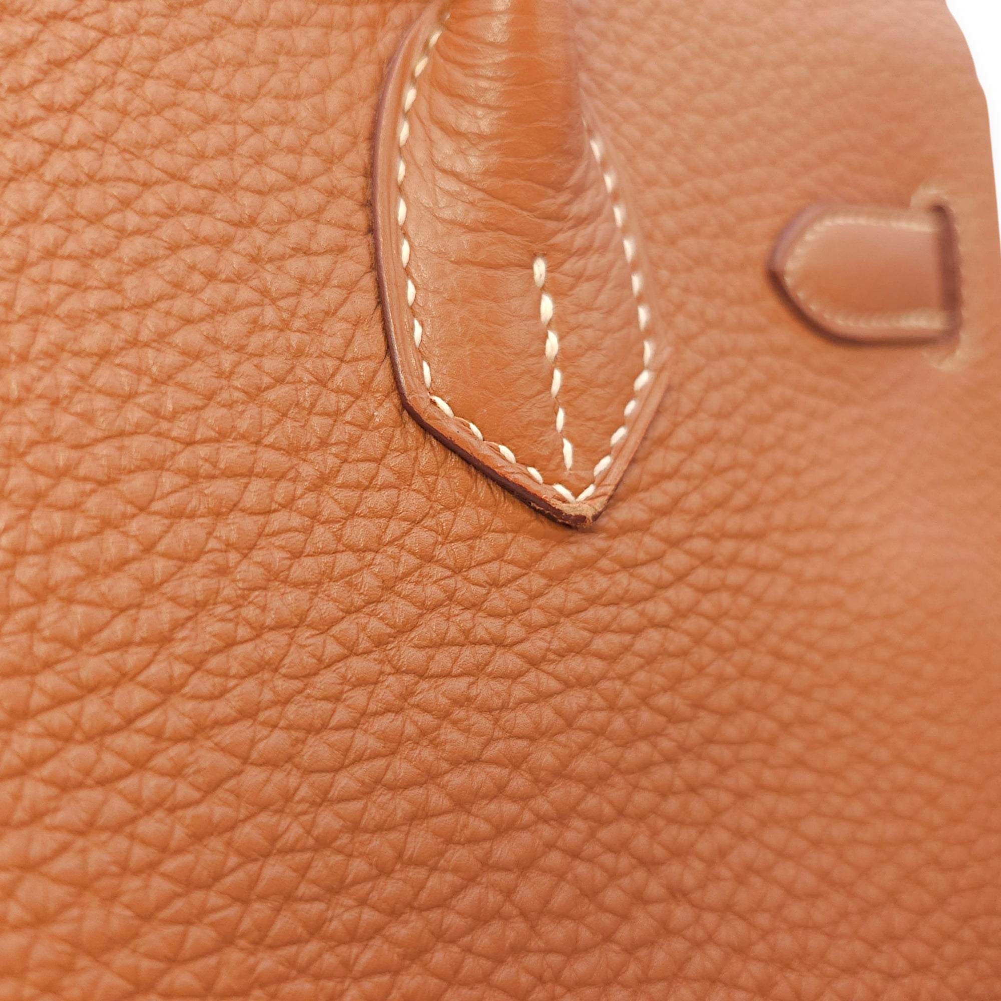 Birkin 30 Gold in Togo, Gold hardware
