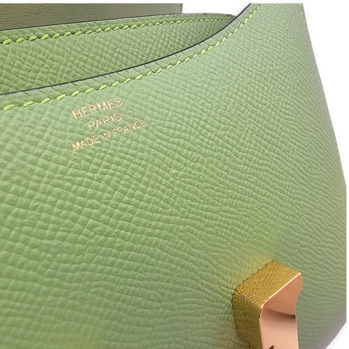 Constance 18 Vert Criquet in Epsom, Gold hardware