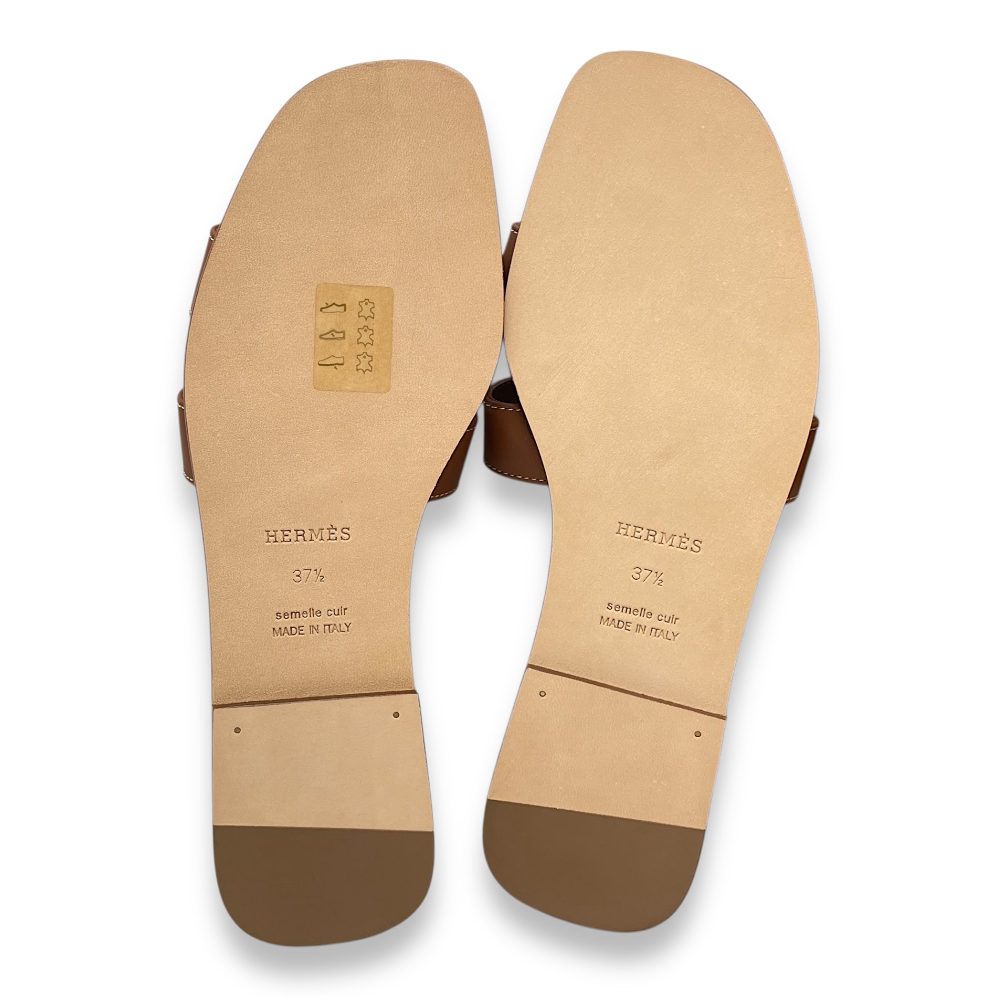 Oran 37.5 Gold Sandal in Calfskin