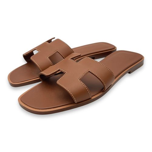 Oran 37.5 Gold Sandal in Calfskin