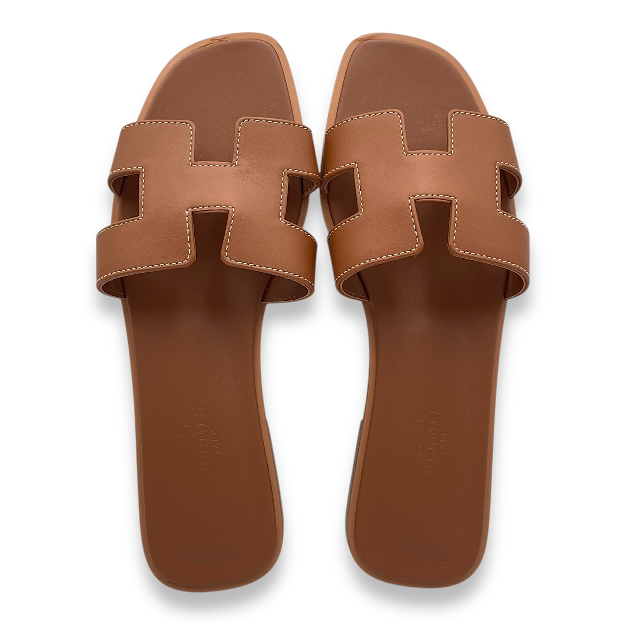 Oran 37.5 Gold Sandal in Calfskin