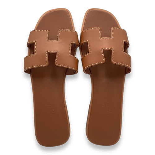 Oran 37.5 Gold Sandal in Calfskin