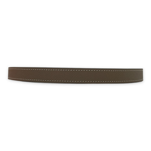 Kelly 18 Etoupe Belt in Epsom, Gold hardware