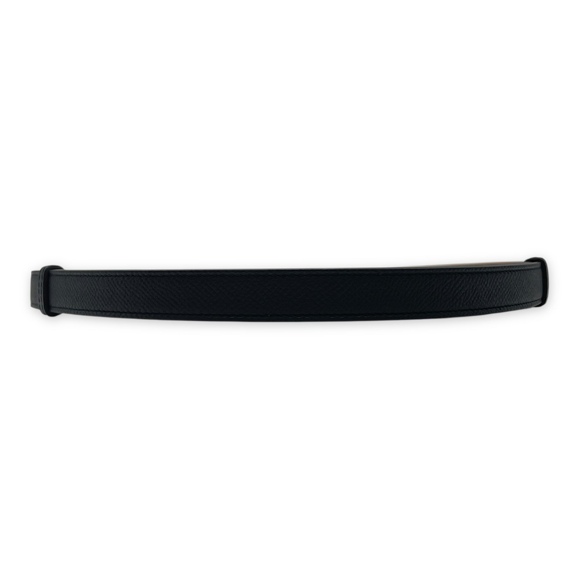 Kelly 18 Black Belt in Epsom, Gold hardware