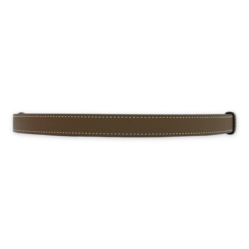 Kelly 18 Etoupe Belt in Epsom, Rose Gold hardware