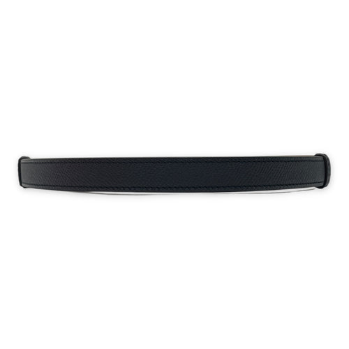 Kelly 18 Black Belt in Epsom, Rose Gold hardware