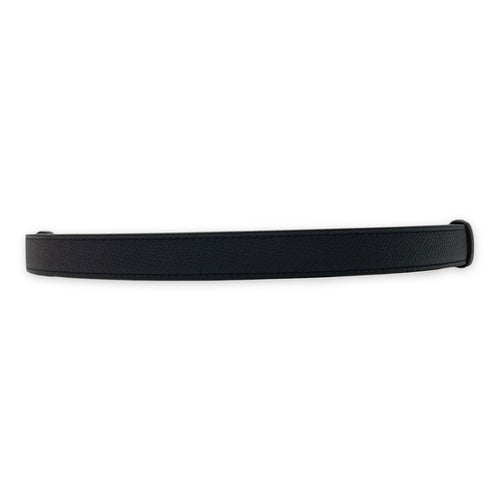 Kelly 18 Black Belt in Epsom, Rose Gold hardware