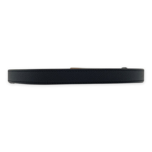 Kelly 18 Black Belt in Epsom, Gold hardware