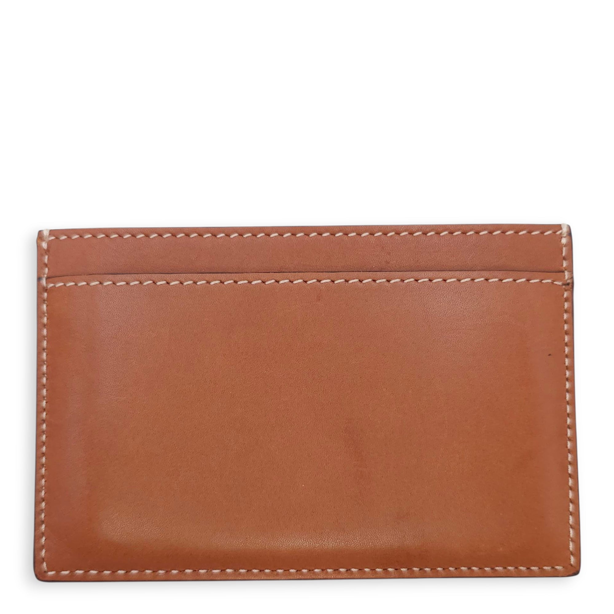 Calkfskin Brown Card Holder