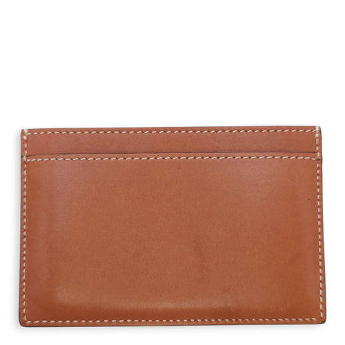 Calkfskin Brown Card Holder