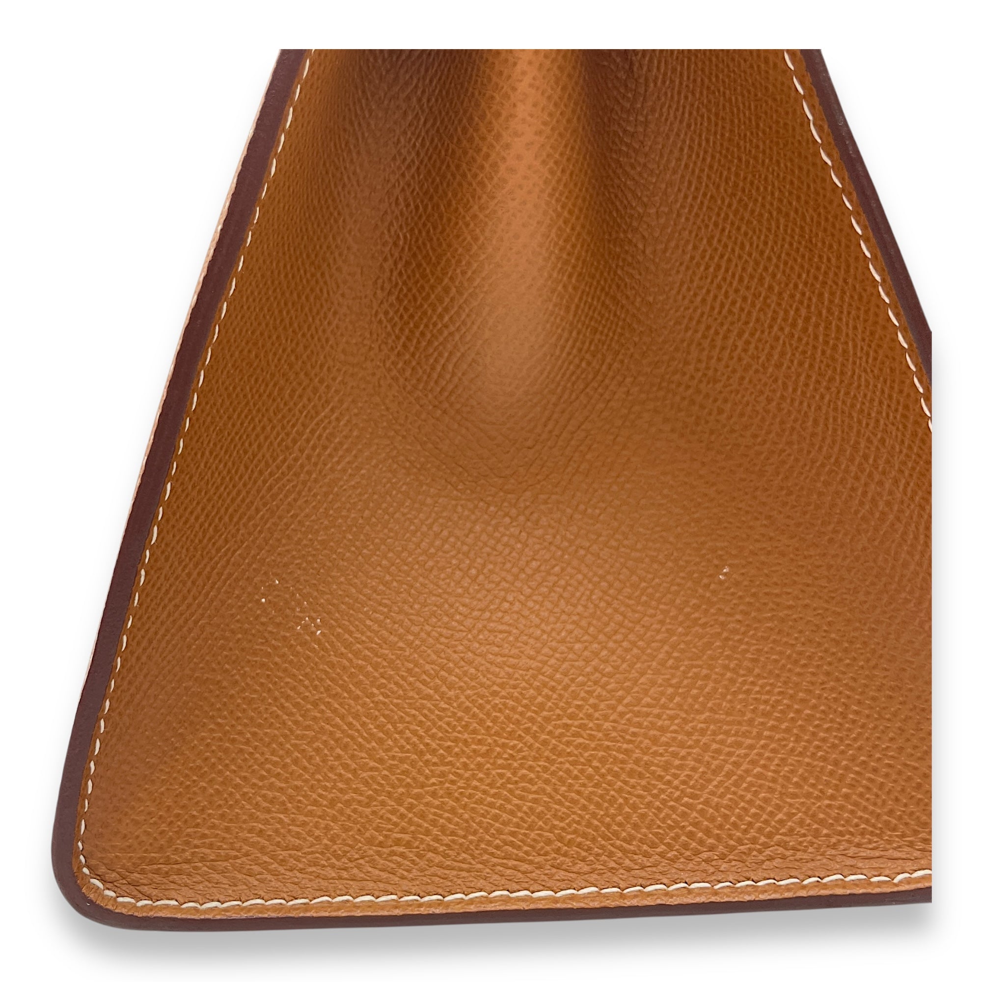 Sellier Birkin 25 Gold in Epsom, Gold hardware
