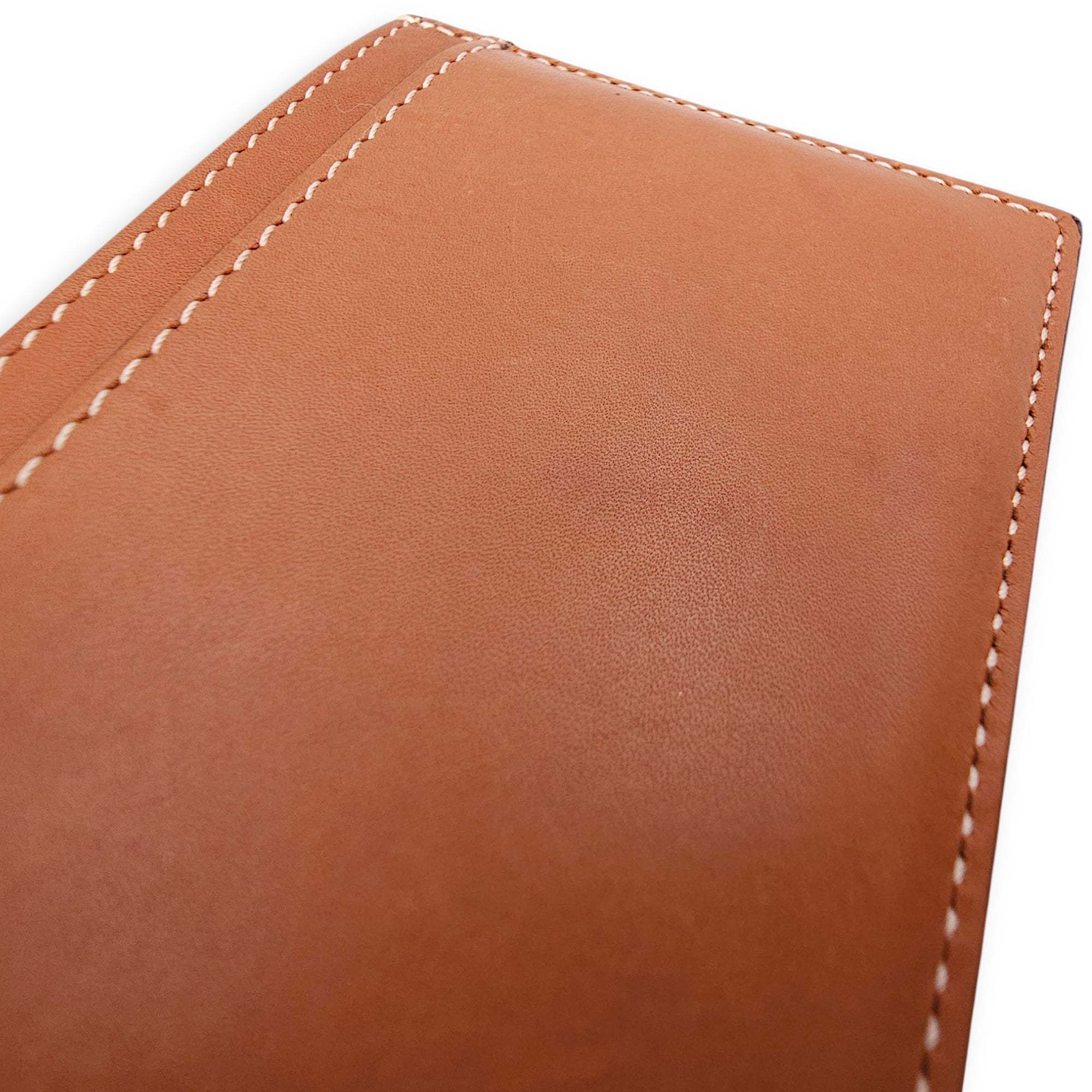 Calkfskin Brown Card Holder