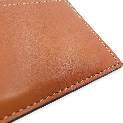 Calkfskin Brown Card Holder