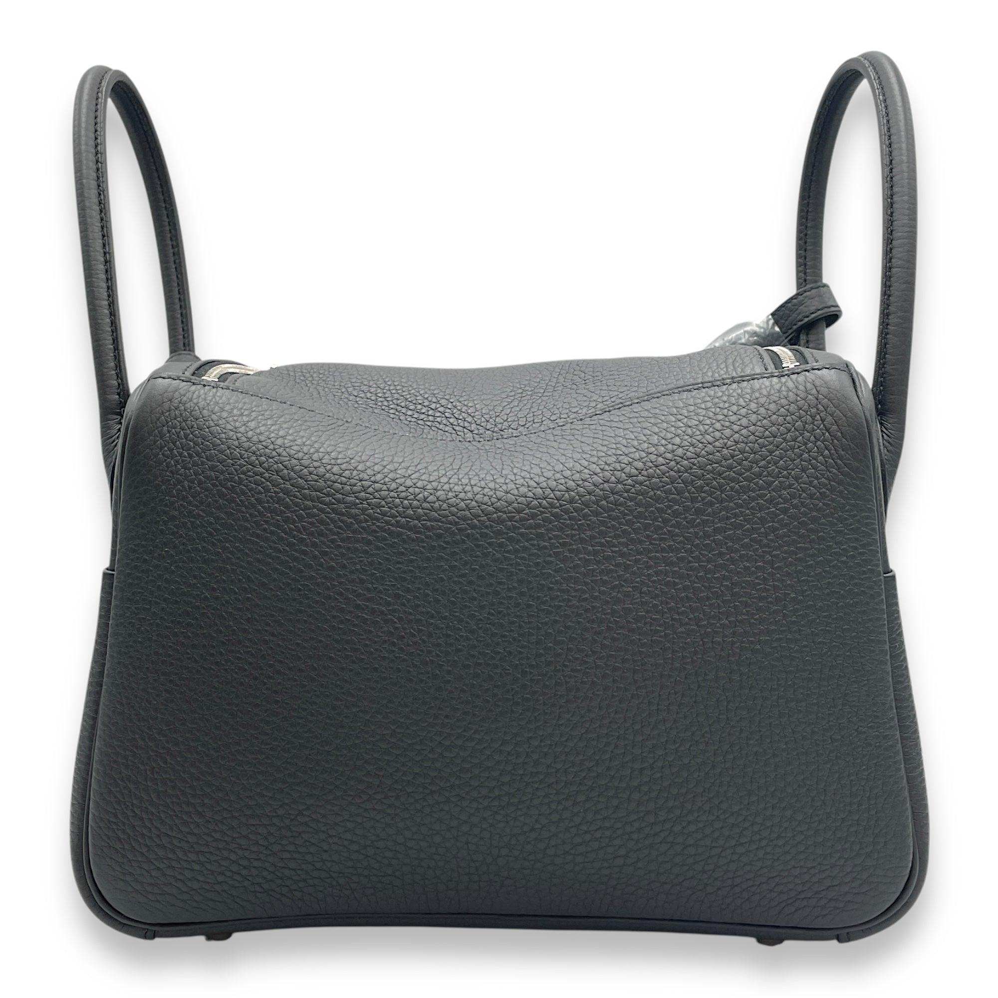 Lindy 26 Black in Clemence, Palladium hardware