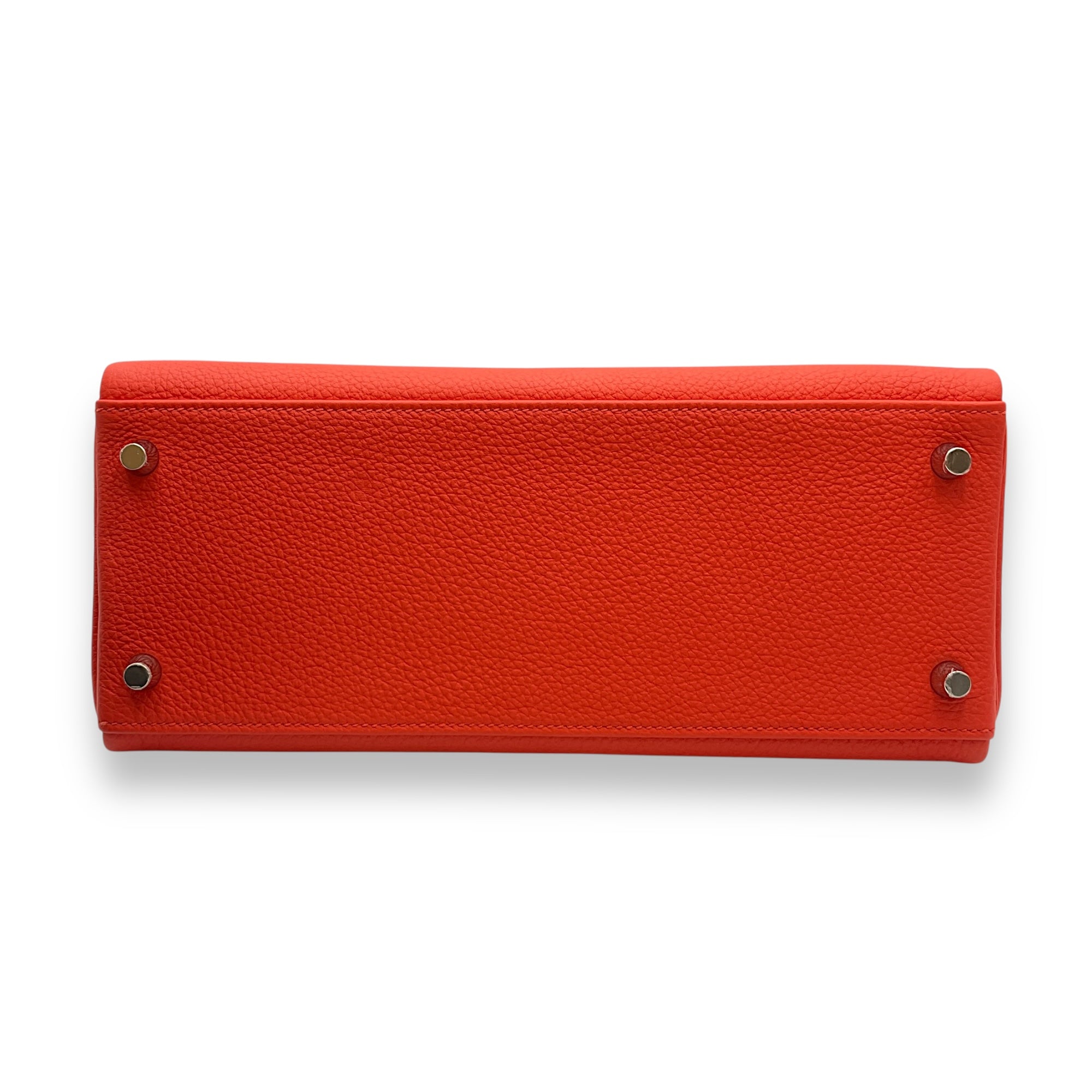 Kelly 28 Capucine in Togo, Palladium hardware