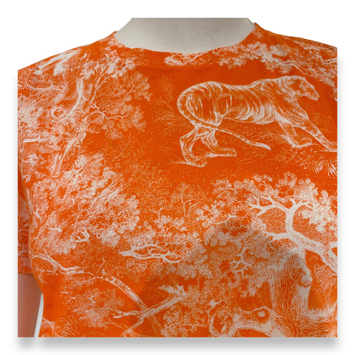 Diorivera T-Shirt XS Orange Ready-to-Wear in Cotton