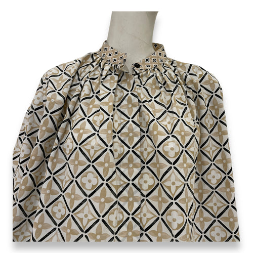 Colourful Logo Print 36 Beige Ready-To-Wear in Cotton