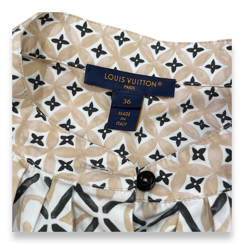 Colourful Logo Print 36 Beige Ready-To-Wear in Cotton