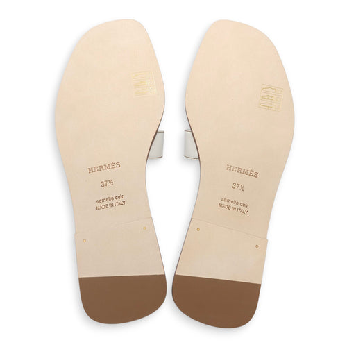 Oran 37.5 Blanc Sandal in Calfskin