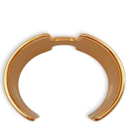 Olympe T2 Blue De Prusse Cuff in Box, Rose Gold hardware