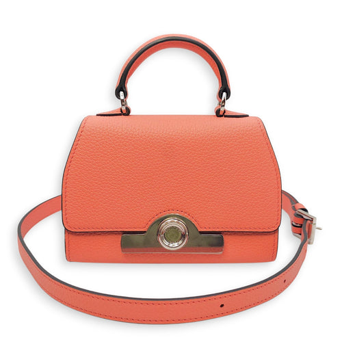 Rejane Nano Pink Shoulder Bag in Calfskin Silver hardware CL2509-15863 18