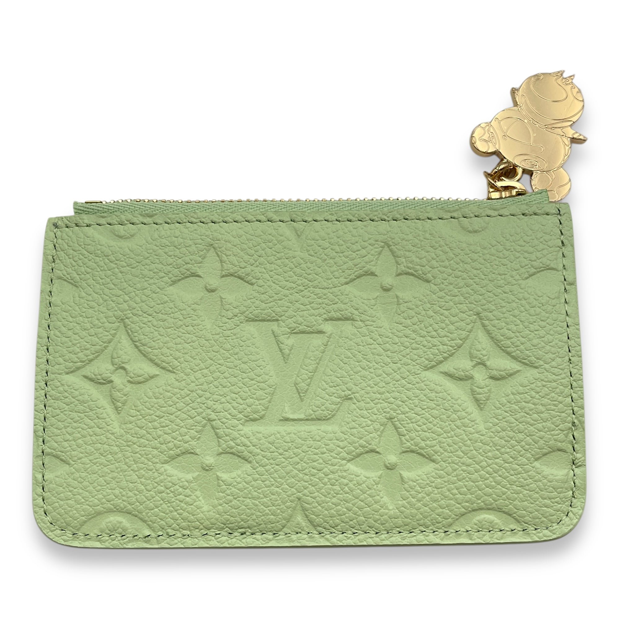 LV X Tm Romy Multi-colour Card Holder in Calfskin, Gold hardware