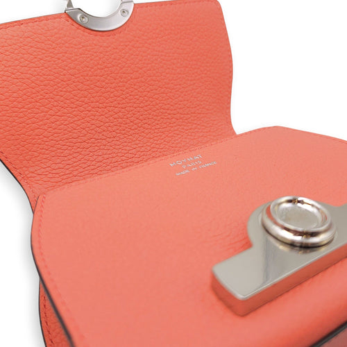 Rejane Nano Pink Shoulder Bag in Calfskin Silver hardware CL2509-15863 15