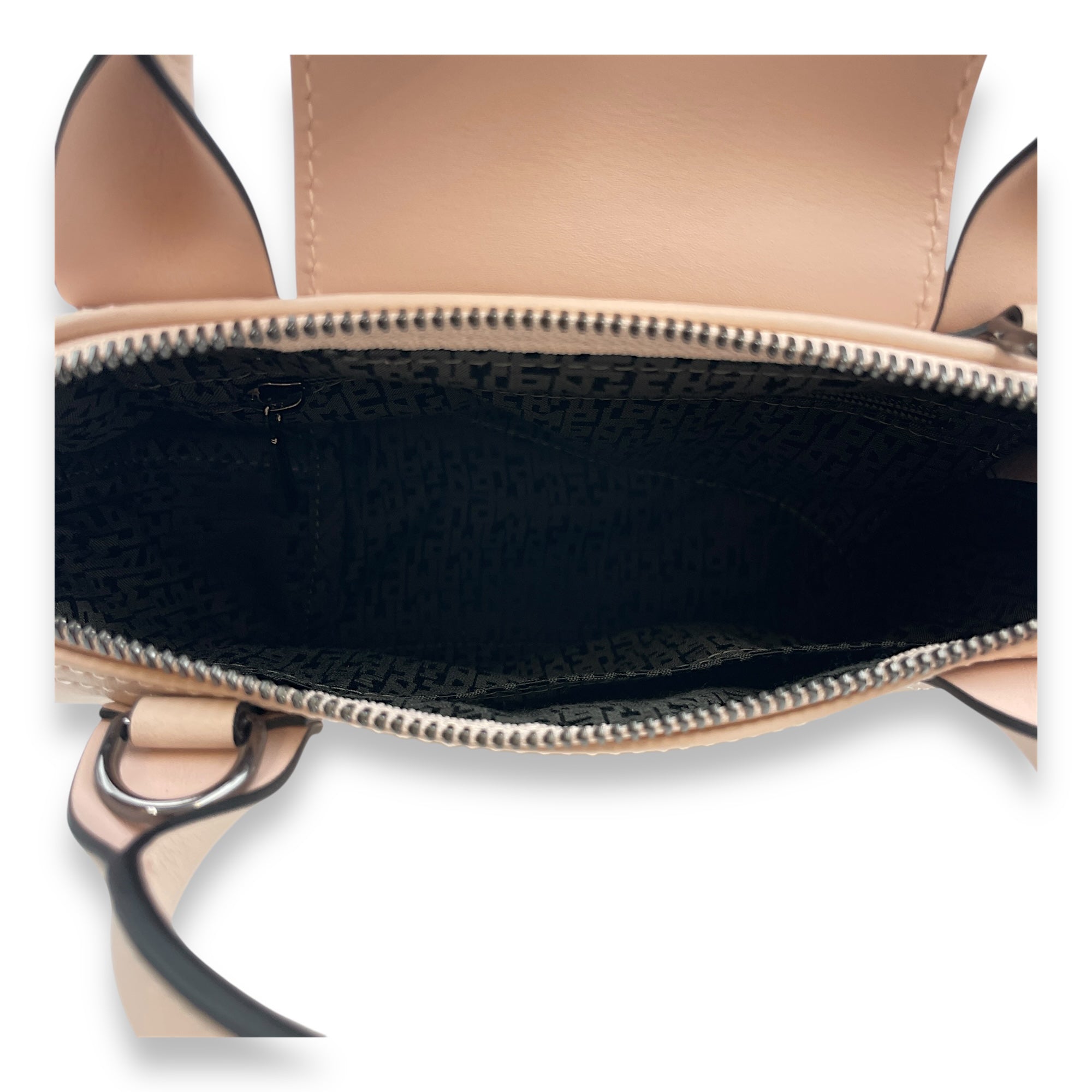 Le Pliage Xtra XS Nude Crossbody Bag in Calfskin, Ruthenium hardware