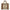 Woody Small Beige Tote Bag in Canvas, Gold hardware