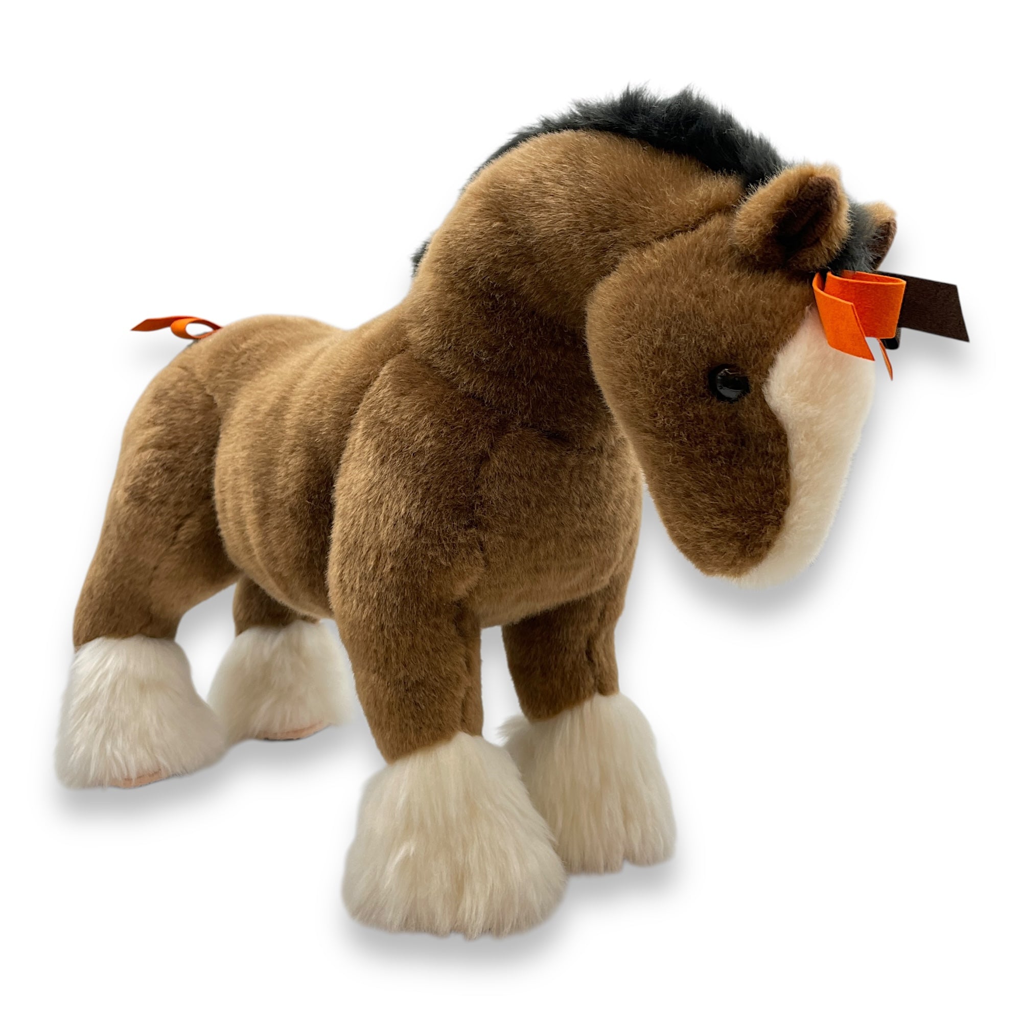 Hermy Horse Small Model Naturel Plush