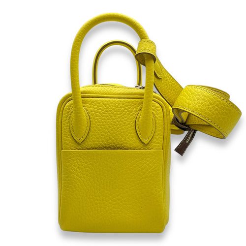 Lindy Mini Lime in Clemence, Palladium hardware