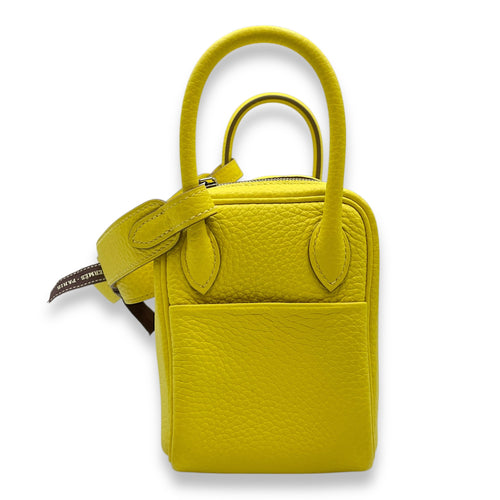 Lindy Mini Lime in Clemence, Palladium hardware