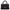 Quilted Coco Handle Mini Black Shoulder Bag in Caviar Leather, Gold hardware