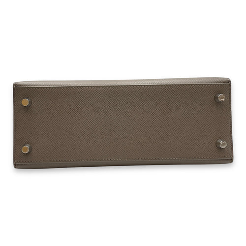Sellier Kelly 25 Etain in Epsom, Palladium hardware