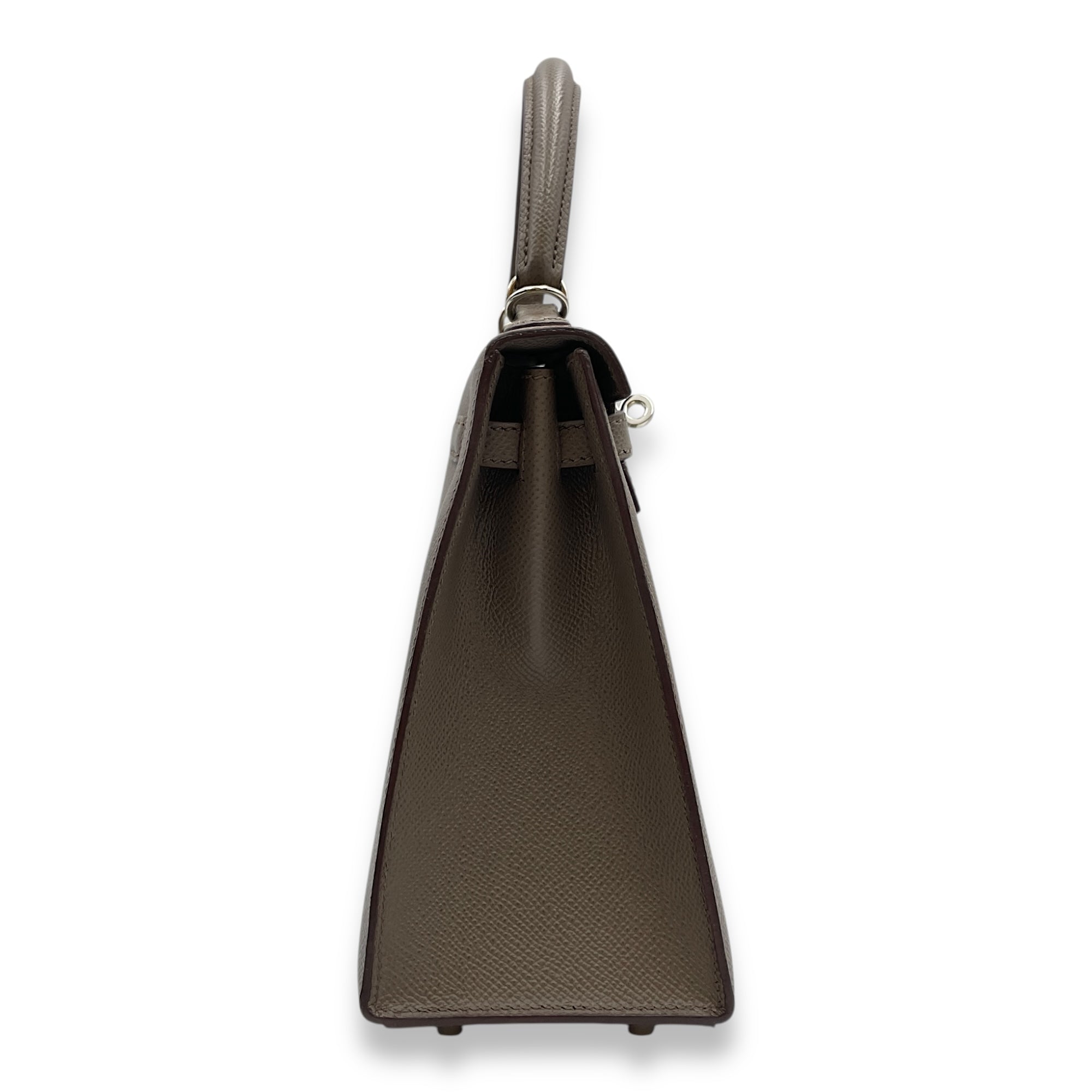 Sellier Kelly 25 Etain in Epsom, Palladium hardware