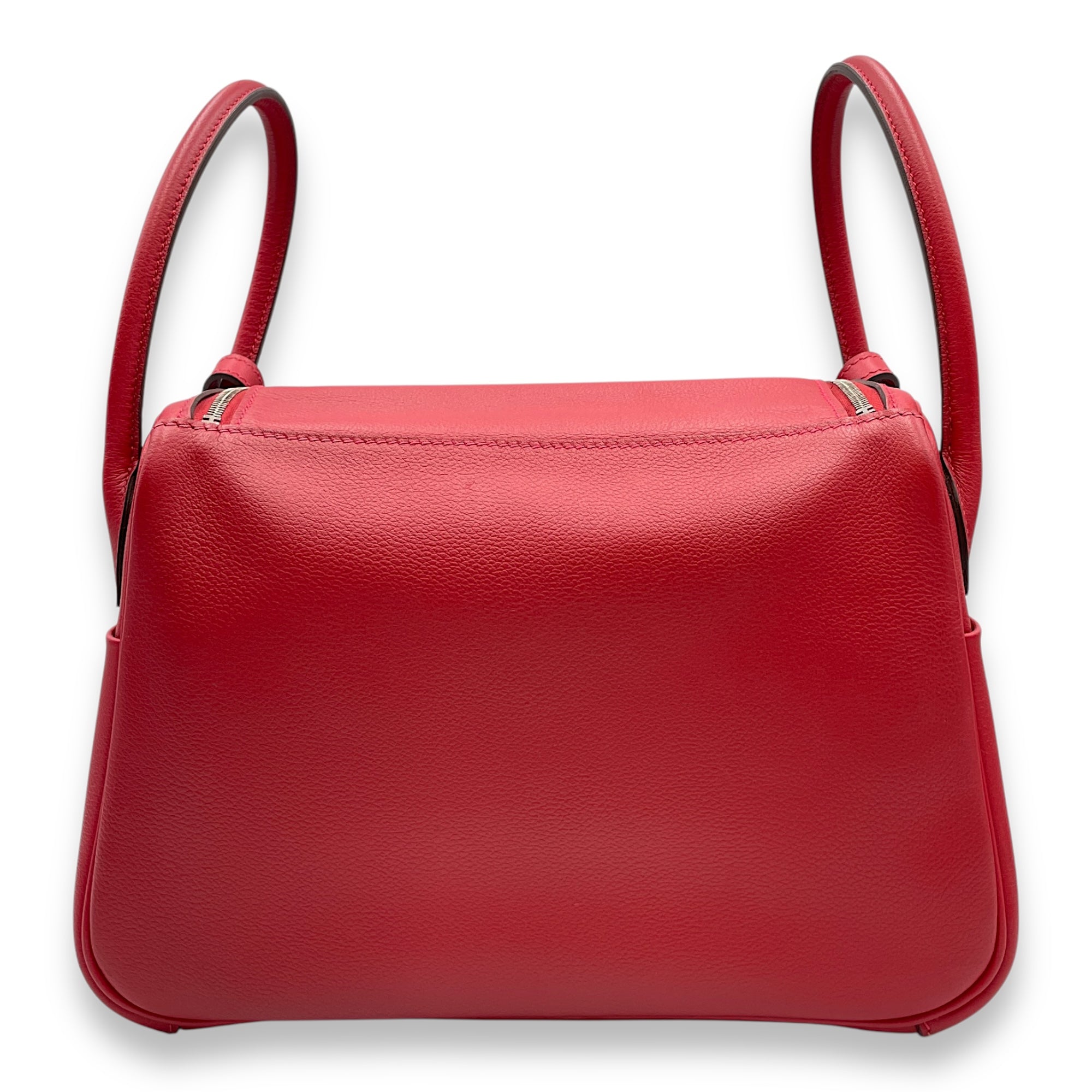 Lindy 26 Rouge Piment in Evercolor, Palladium hardware