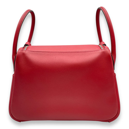 Lindy 26 Rouge Piment in Evercolor, Palladium hardware