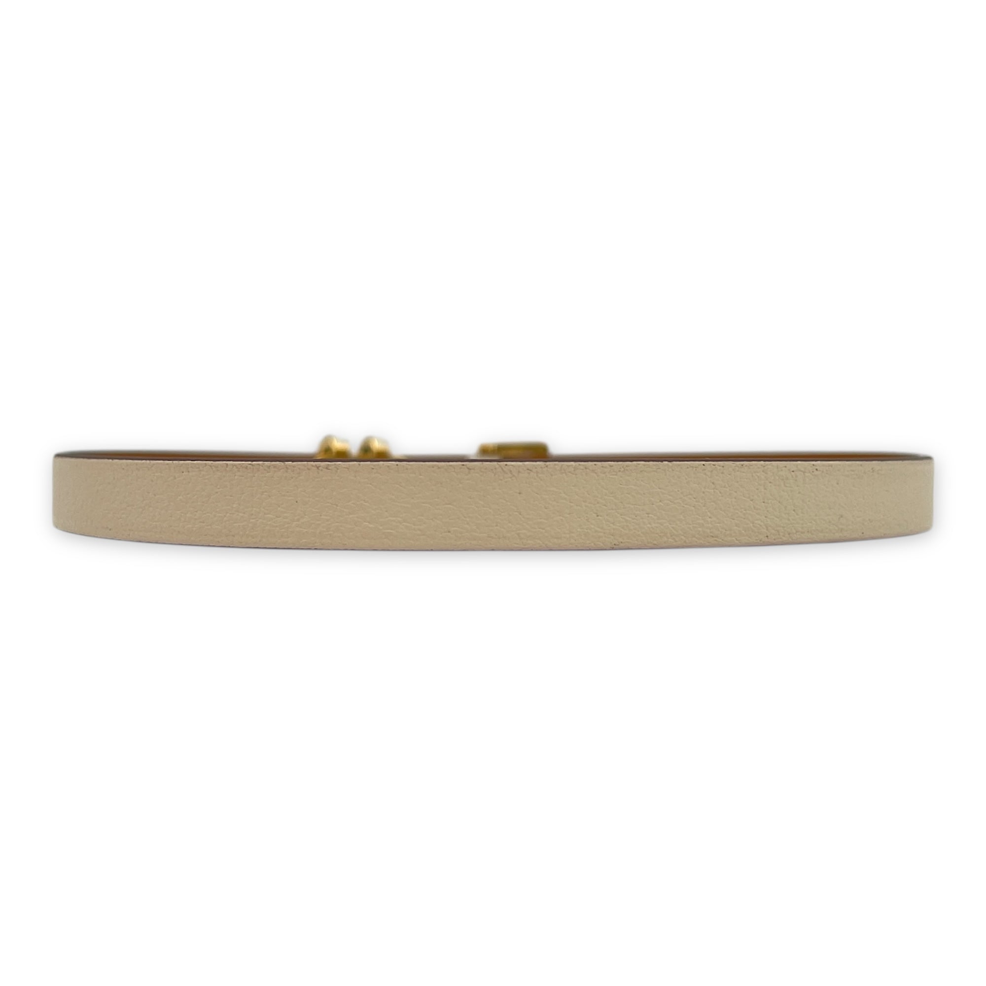 Pop H Double Tour T1 Nata Bracelet in Swift, Gold hardware